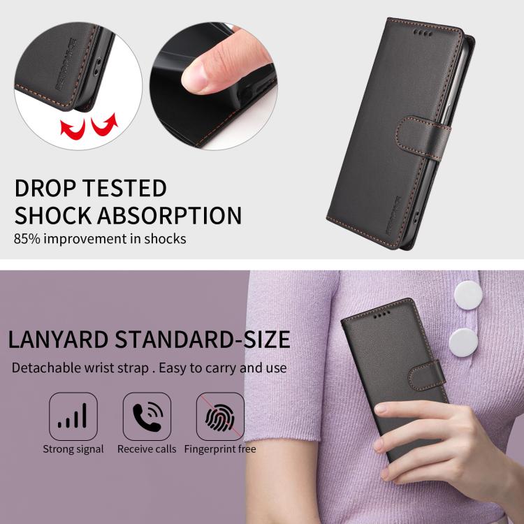 Custodia portafoglio in ecopelle vegana per iPhone 13 Pro Max