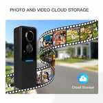 Videocitofono intelligente HD 1 MP con ricarica solare