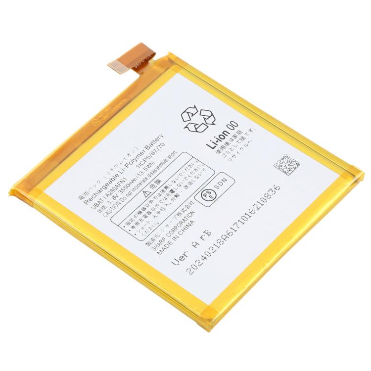 Batteria 3550 mAh per Sharp Aquos R SH-03J SHV39 605SH
