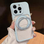 Custodia TPU con supporto rotante per iPhone 16 Pro