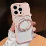 Custodia TPU con supporto rotante per iPhone 16 Pro