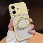 Custodia TPU con supporto rotante per iPhone 16 Pro