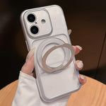 Custodia TPU con supporto rotante per iPhone 16 Pro