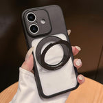 Custodia TPU con supporto rotante per iPhone 16 Pro