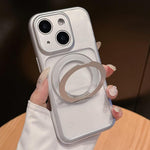 Custodia con supporto girevole per iPhone 15 Pro