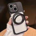 Custodia con supporto girevole per iPhone 15 Pro