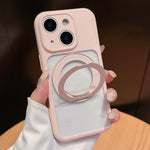 Custodia con supporto girevole per iPhone 15 Pro