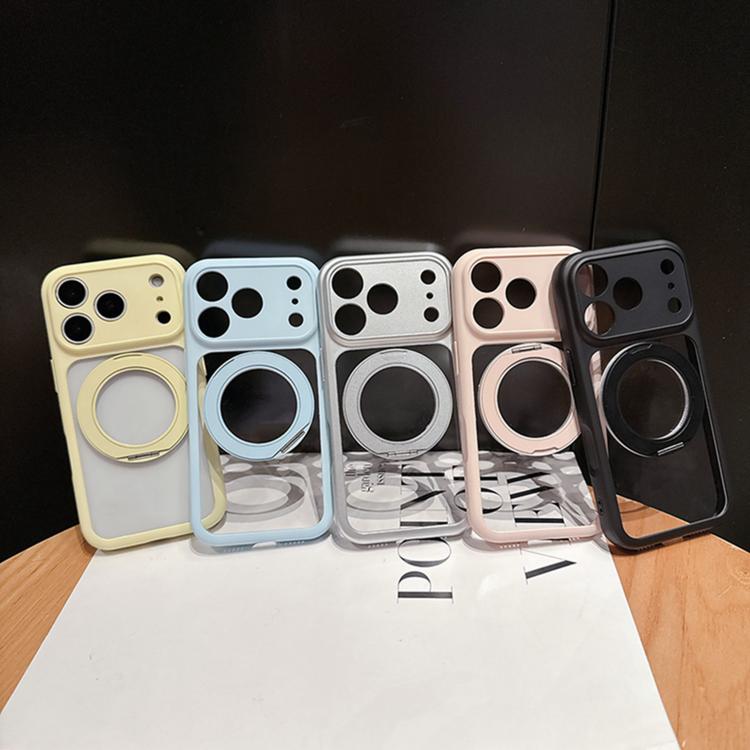 Custodia TPU con supporto rotante per iPhone 16 Pro