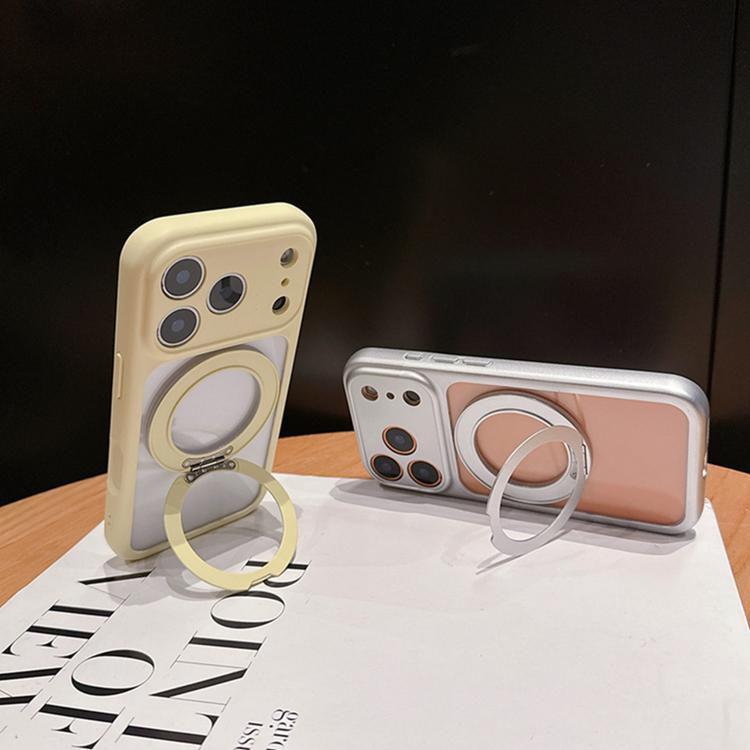Custodia TPU con supporto rotante per iPhone 16 Pro