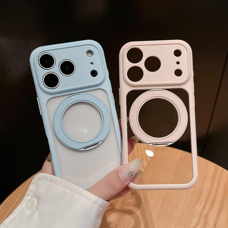 Custodia TPU con supporto rotante per iPhone 16 Pro