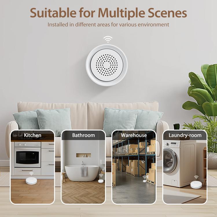 Kit allarme perdite acqua NEO con Wi-Fi 2,4 GHz