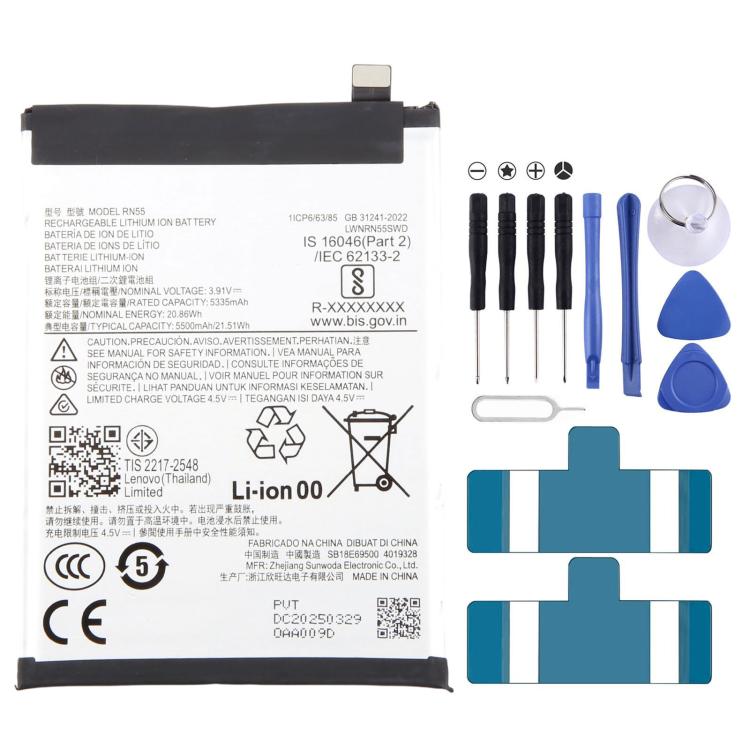 Batteria 5500 mAh per Motorola Moto Edge 60s e G96 5G
