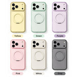 Custodia magnetica in silicone liquido per iPhone 14 e 15