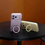 Custodia magnetica in silicone liquido per iPhone 14 e 15