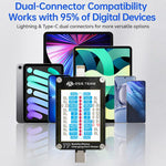 Tester per connettori Lightning e Type-C OSS T9 con display HD - immagine 7
