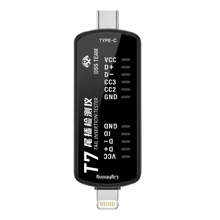 Tester per porte di ricarica OSS T6 e T7 con spia blu - immagine 2