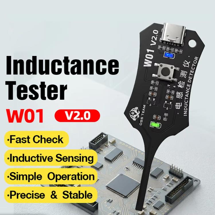 Rilevatore di induttanza OSS W01 USB-C per schede madri smartphone - immagine 2