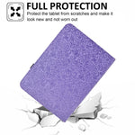 Custodia tablet in ecopelle con supporto girevole per iPad 9.7