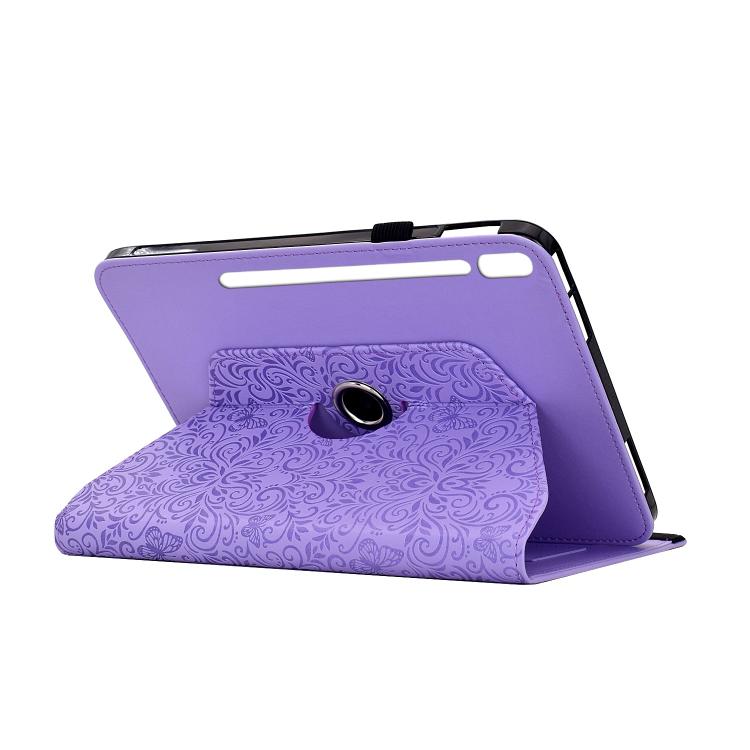 Custodia tablet in ecopelle con supporto girevole per Galaxy Tab S9+ / S10+ / S9