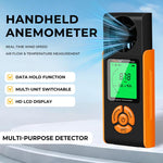Anemometro digitale YT331 con schermo retroilluminato