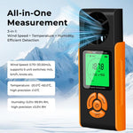 Anemometro digitale YT331 con schermo retroilluminato