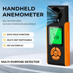 Anemometro digitale YT331S con schermo retroilluminato