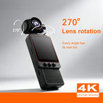 DV09 Action Camera 4K WiFi con schermo HD 1,54 pollici