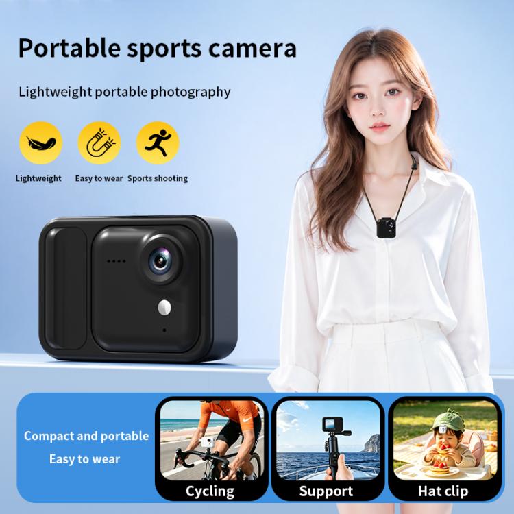 Action Camera M36 con schermo HD 1,54" e chiusura magnetica