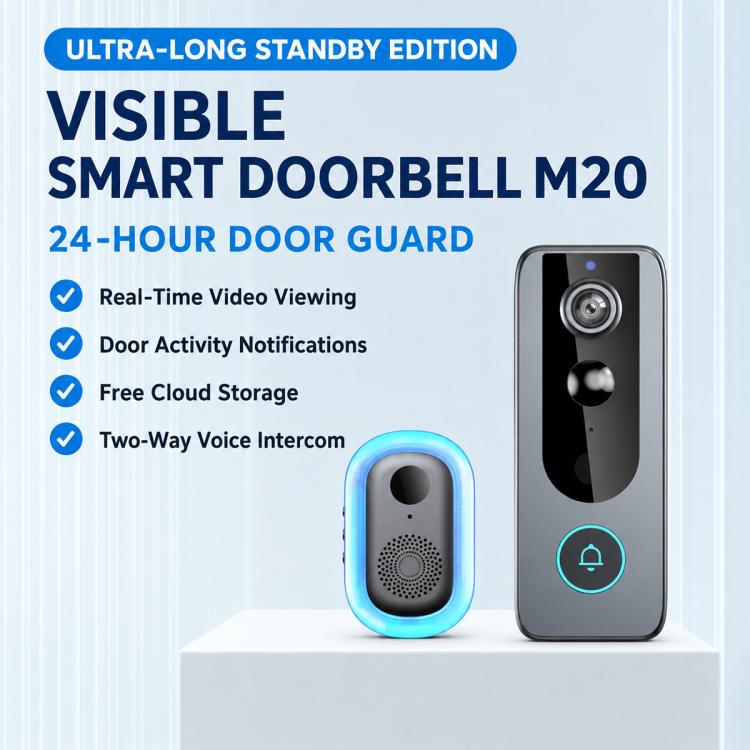Videocitofono wireless M20 con visione notturna HD
