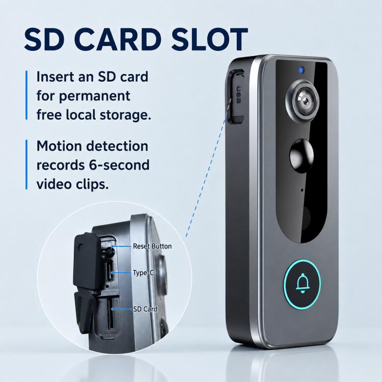 Videocitofono wireless M20 con visione notturna HD