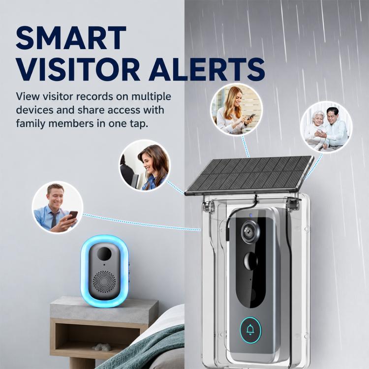 Videocitofono wireless M20 HD con alimentazione solare