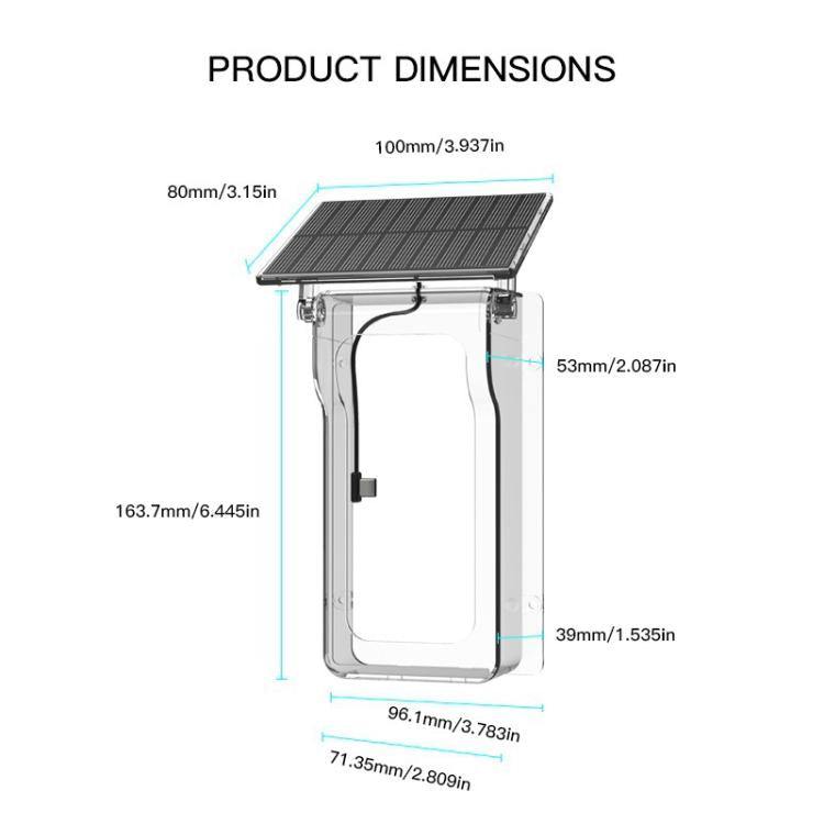 Videocitofono wireless M20 HD con alimentazione solare
