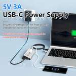 Docking station HU806 con 8 porte USB-C e Type-C