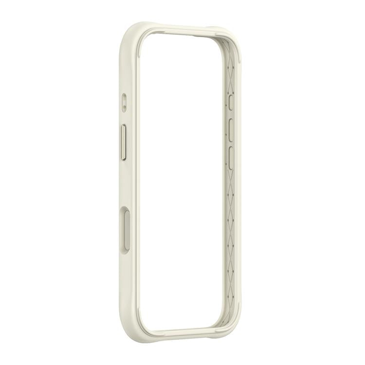 Cornice protettiva in silicone per iPhone 16