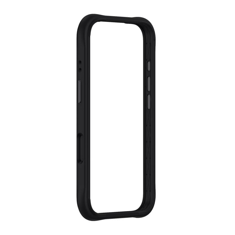 Cornice protettiva in silicone per iPhone 16