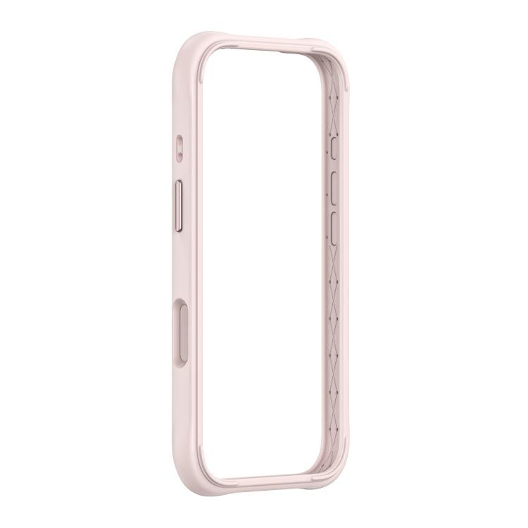 Cornice protettiva in silicone per iPhone 16