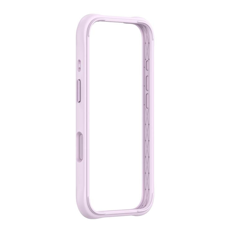Cornice protettiva in silicone per iPhone 16