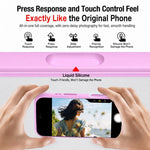 Cornice protettiva in silicone per iPhone 16