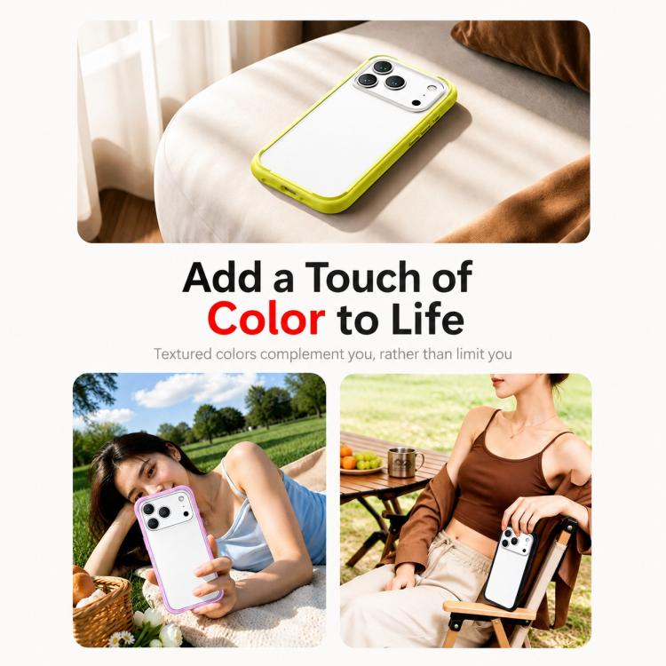 Cornice protettiva in silicone per iPhone 16