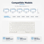 Ricambio tastiera MacBook Magic Keyboard 3 e 4 tasti bianchi