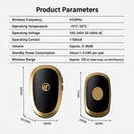 Campanello wireless musicale XY-801 con trasmettitore a batterie