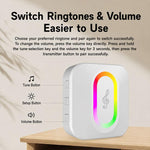 Campanello wireless impermeabile XY-809 con pulsante emergenza