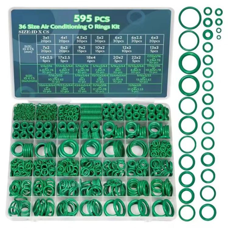 Kit attrezzi con anello gomma siliconica per climatizzatore auto