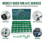 Kit attrezzi con anello gomma siliconica per climatizzatore auto