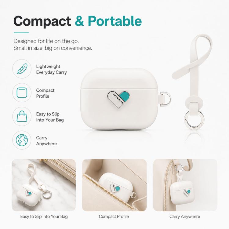 Custodia protettiva ibrida per AirPods 4 YOYOISLES