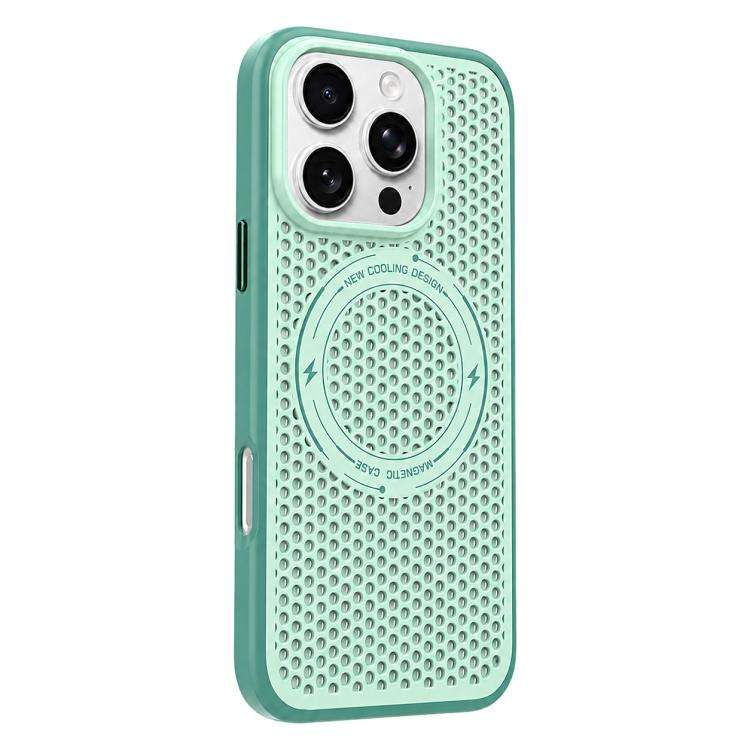 Custodia per telefono magnetica antiurto con effetto rinfrescante effetto ghiaccio., For iPhone 16 Pro Max, For iPhone 16 Pro, For iPhone 16, For iPhone 15 Pro Max