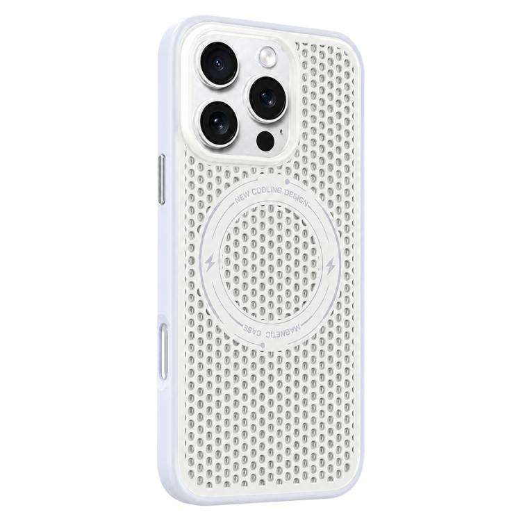 Custodia per telefono magnetica antiurto con effetto rinfrescante effetto ghiaccio., For iPhone 16 Pro Max, For iPhone 16 Pro, For iPhone 16, For iPhone 15 Pro Max