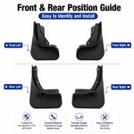 Set di 4 parafanghi per auto, For GreatWall Haval F7 / F7X 2019-2021