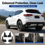 Set di 4 parafanghi per auto, For GreatWall Haval F7 / F7X 2019-2021