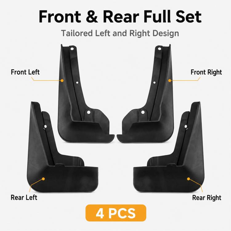 Set 4 parafanghi auto per Geely LYNK & CO 01 2021-2023
